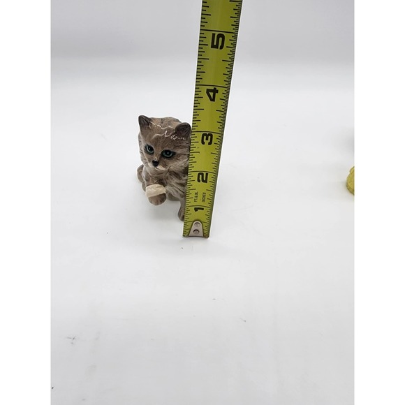 VINTAGE 1990's ROYAL DOULTON GRAY CAT W/ BANDAGED RIGHT PAW 3 ½" FIGURINE DA195 - Picture 7 of 9